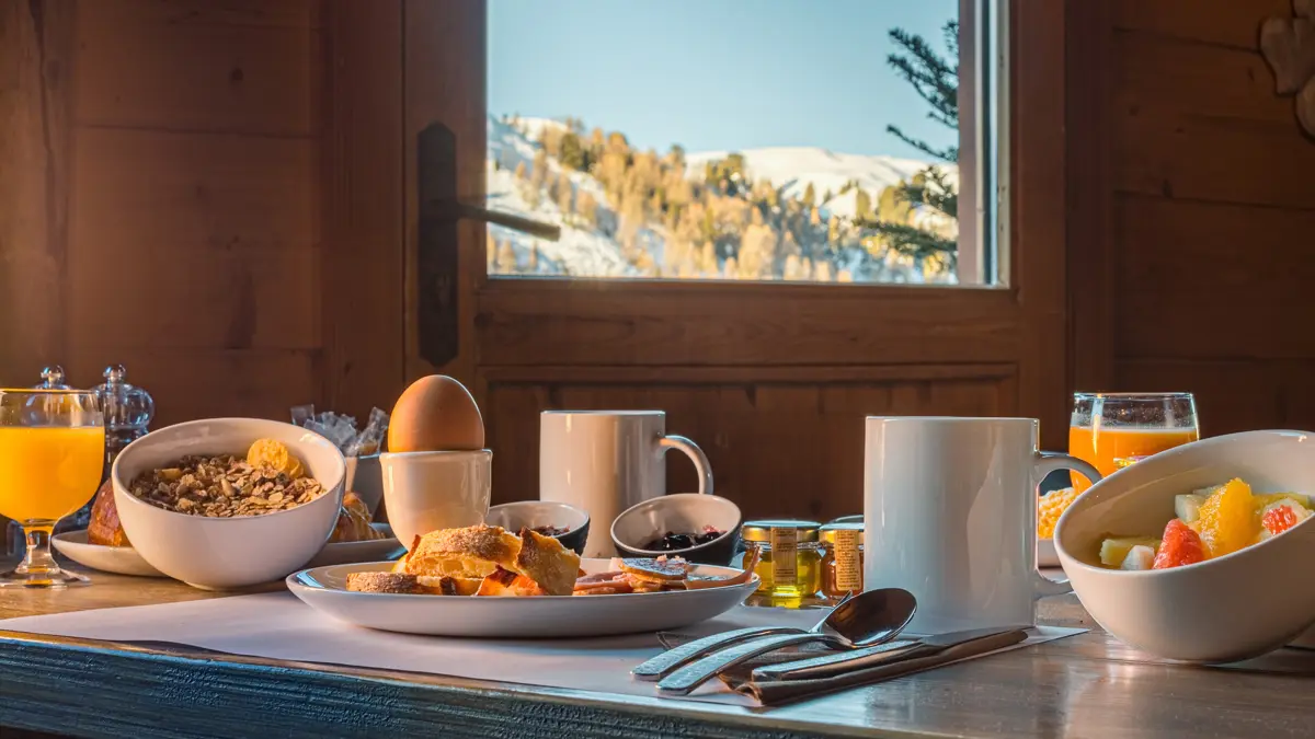 Hotel Carlina La Plagne Breakfast Offering