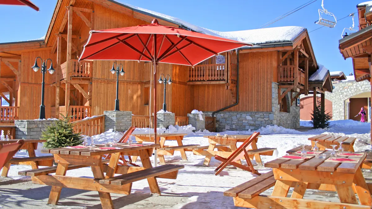 Residence Les Balcons Val Thorens Terrace