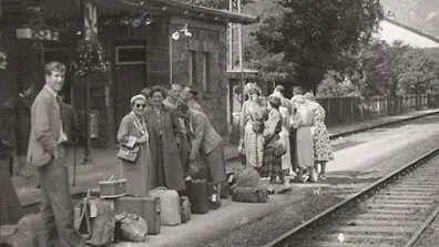 A scenic view of a landscape