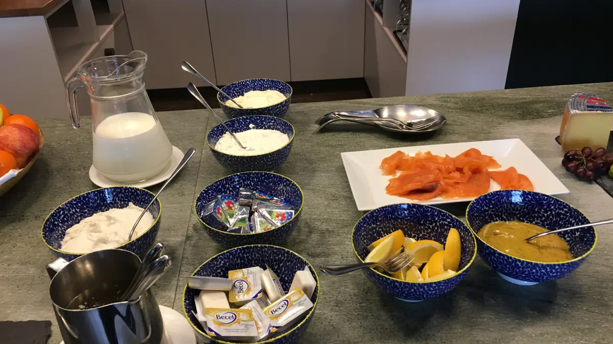 Hotel National Zermatt Buffet Food