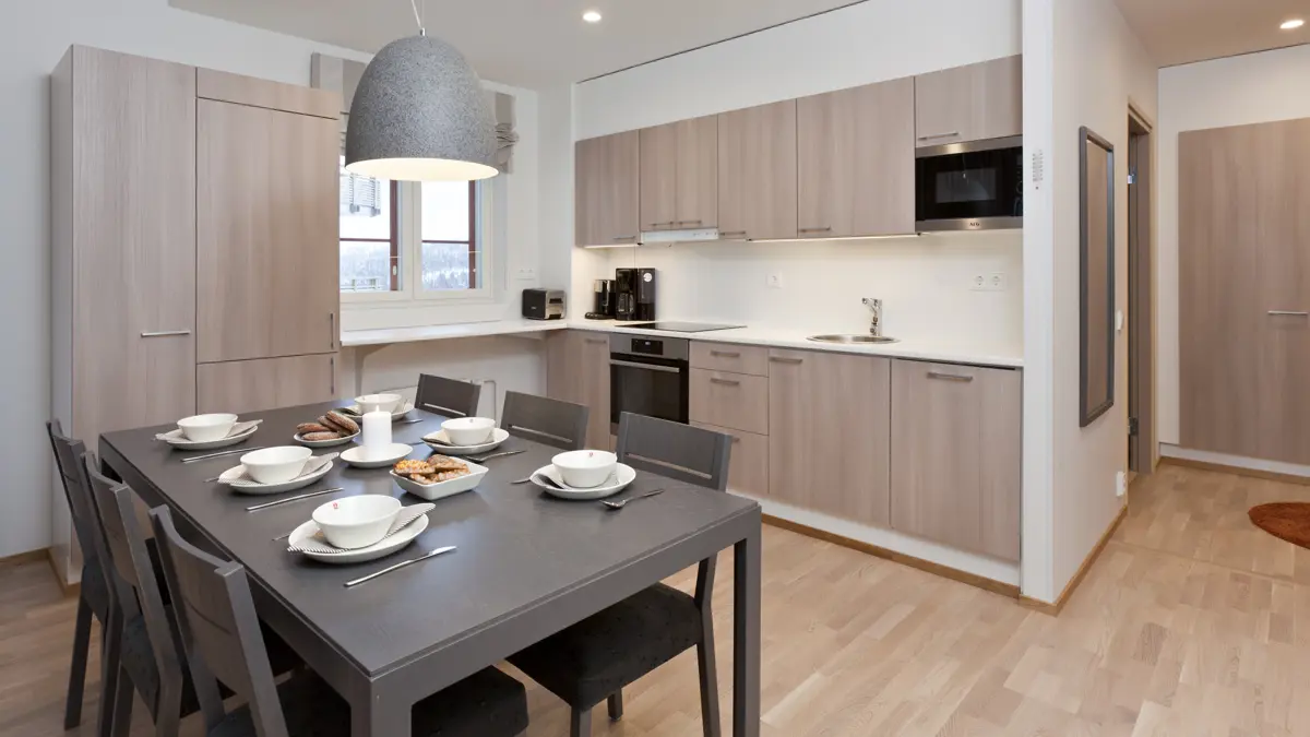 Holiday Club Hotel two bedroom apartment kitchenette 