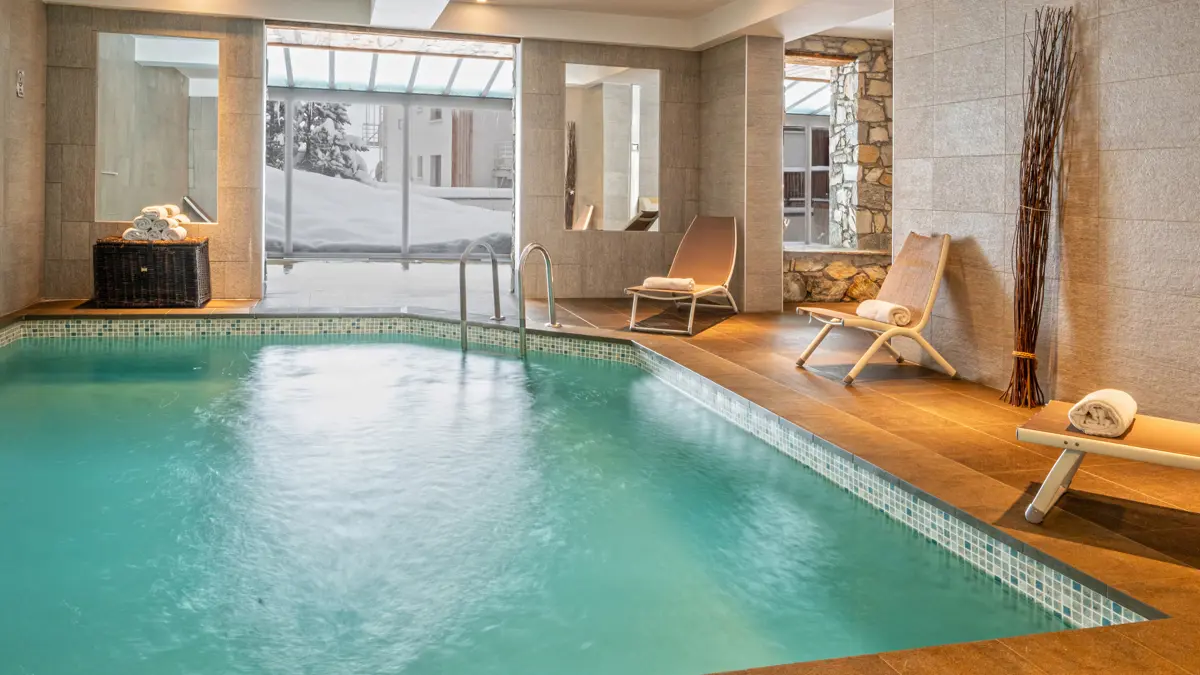 Hotel L'aiguille Percee Tignes Wellness Area Pool