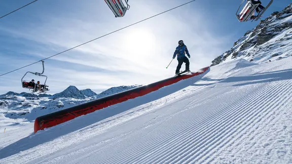 St.Moritz Switzerland Snowpark
