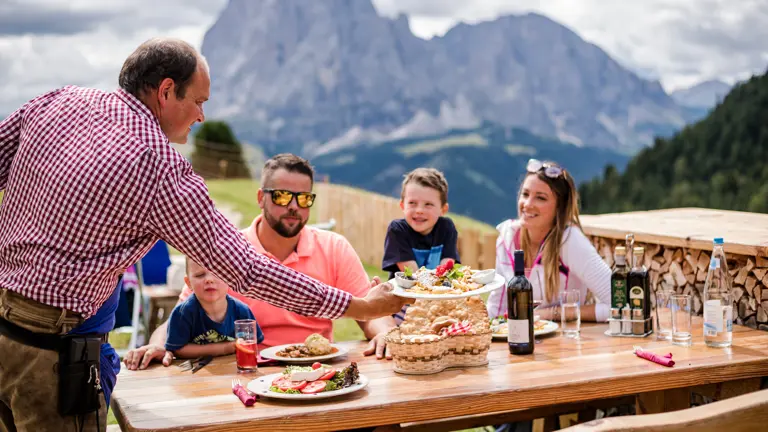 A scenic view of a landscape