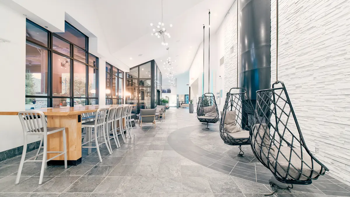 Hotel Aava Whistler Lobby