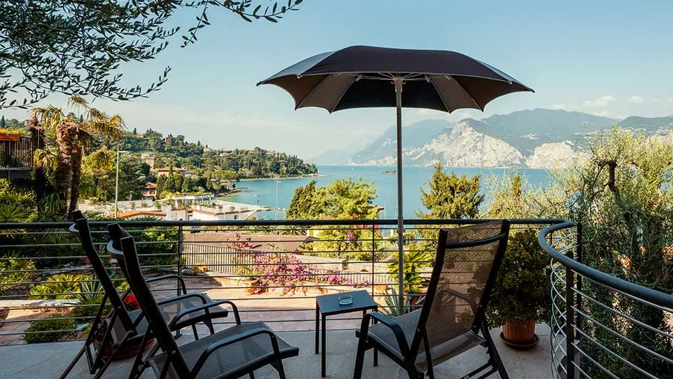 Hotel Antonella, Malcesine, Balcony with Lake View