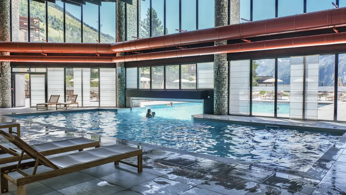 Hotel Les Cretes Les Deux Alpes Indoor Pool