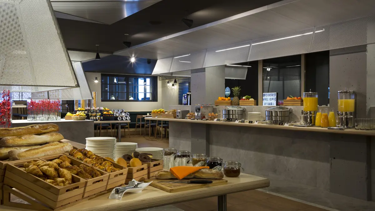 Hotel Heliopic Chamonix Breakfast Buffet