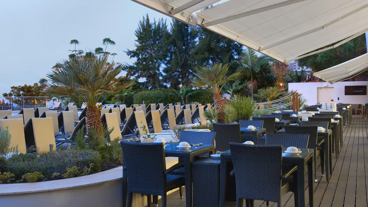 Melia Madeira Mare Resort Spa Funchal Mare Nostrum Restaurant Terrace