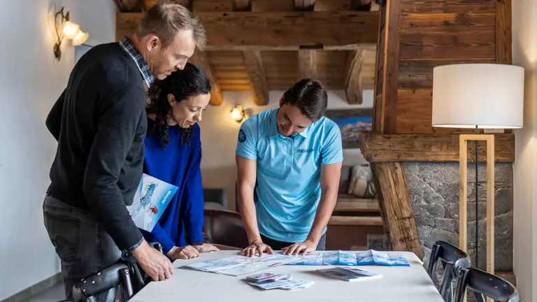 A scenic view of a landscape