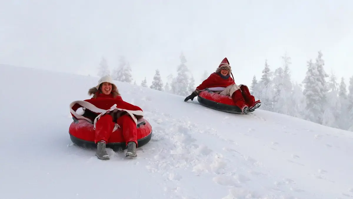 Lapland Levi Excursion Sledding 1