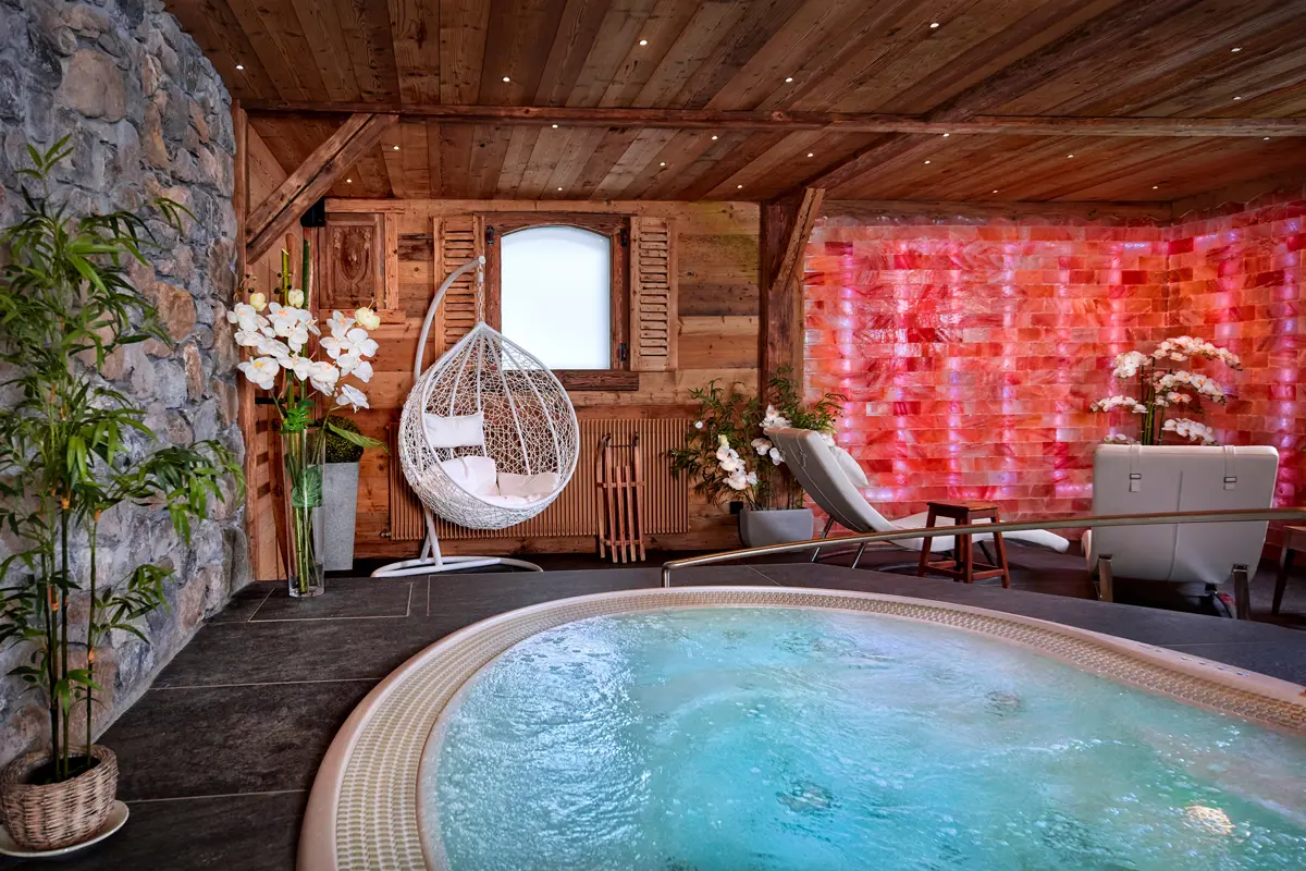 Residence Neige Et Roc Samoens Indoor Swimming Pool 2