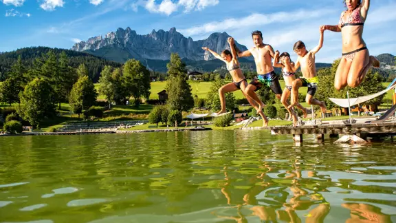 Going Badesee Lake Austria Copyright TVB Wilder Kaiser Martin Lifka Photography E.U