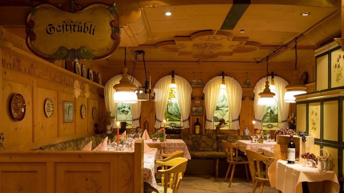 Romantik Hotel Schweizerhof Grindelwald Restaurant