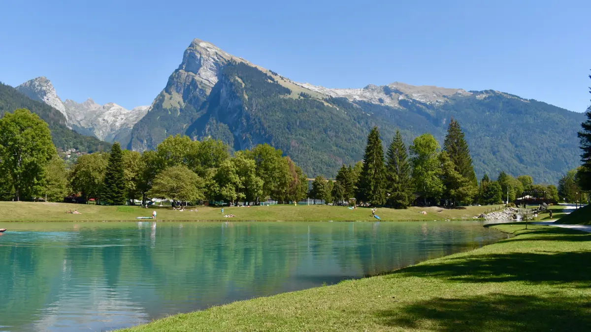 Samoens Lake Near Samoens Centre