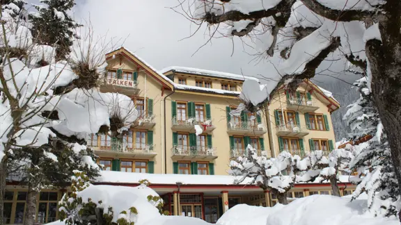 Hotel Falken Wengen Exterior Picture