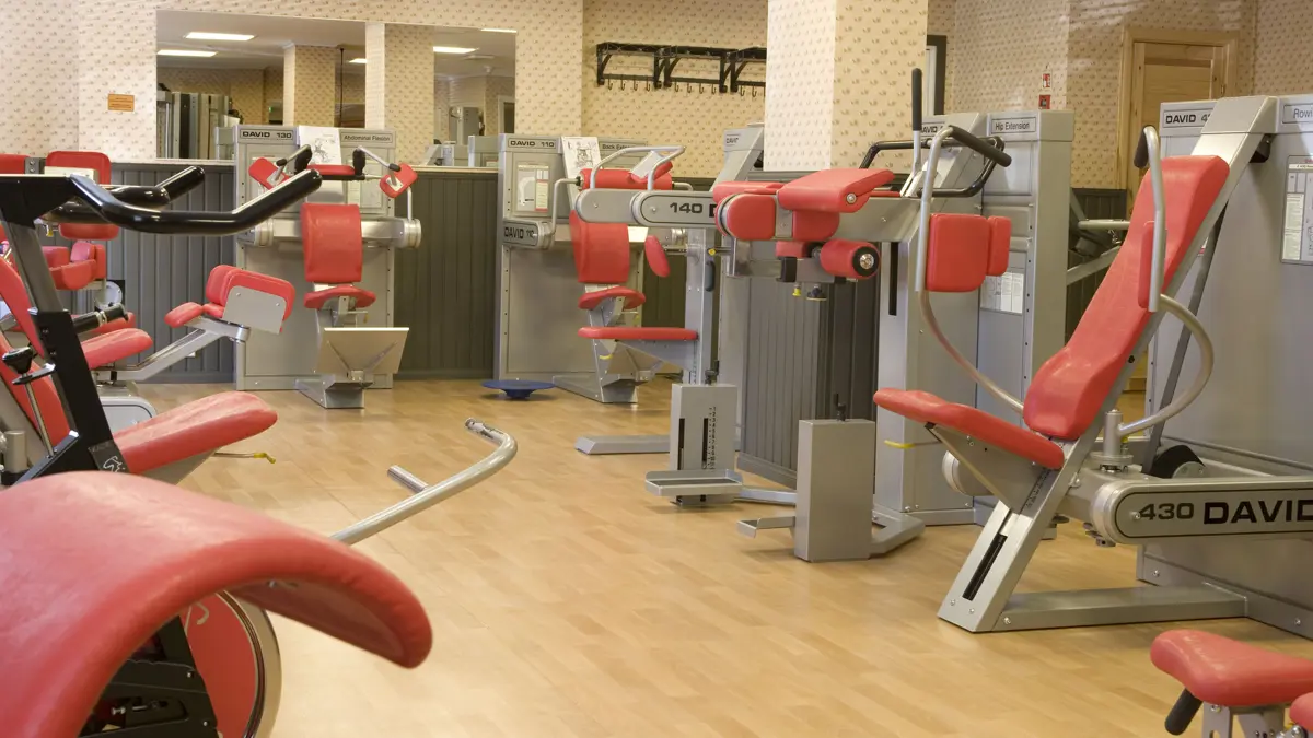 Crazy Reindeer Hotel Levi Ftiness Room