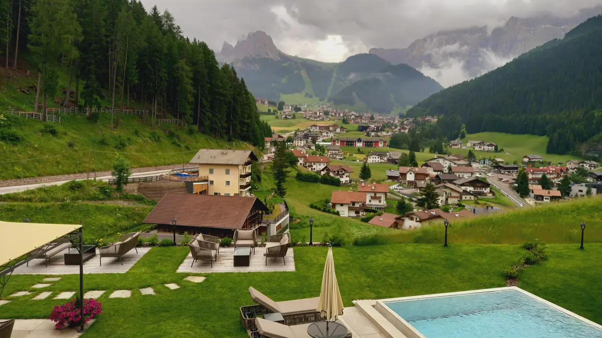 Hotel Rodella Selva View Of Selva