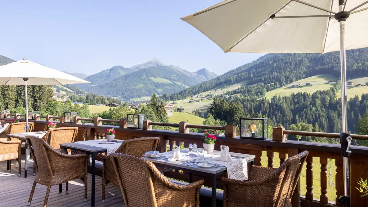 Mountain & Spa Resort Alpbacherhof Terrace