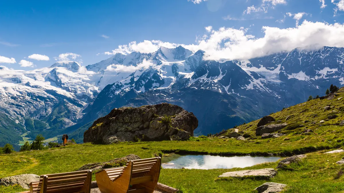 Saas Grund's Kreuzboden Wellness And Pleasure Trail