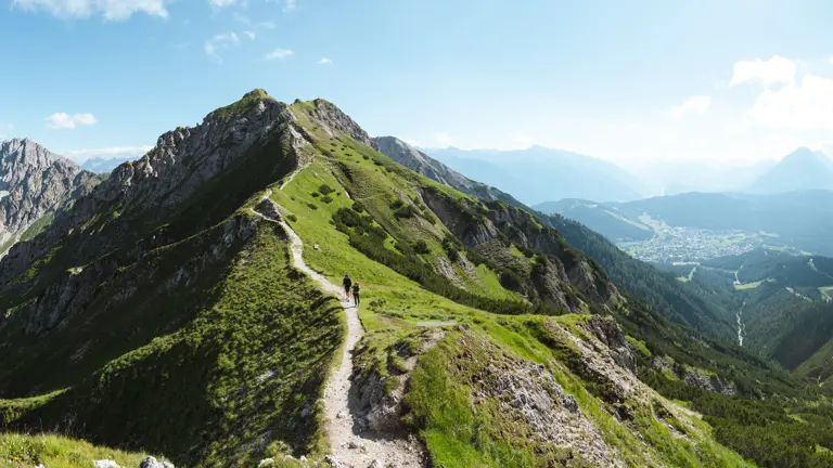 A scenic view of a landscape