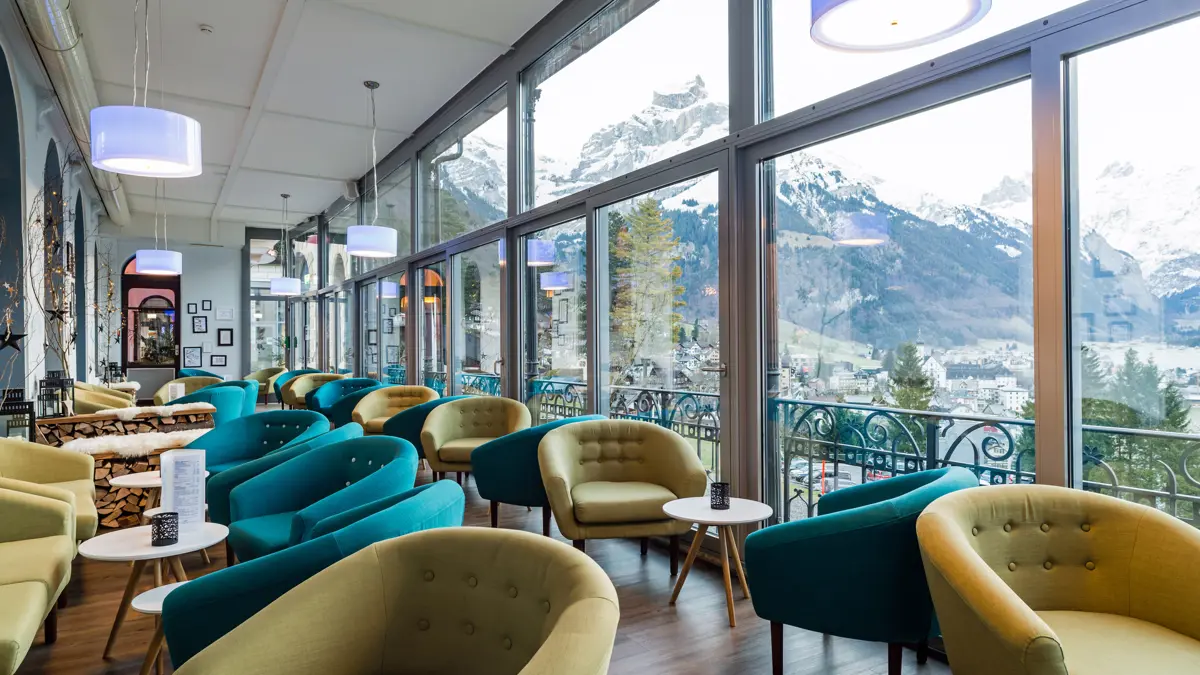 Hotel Terrace Engelberg Winter Garden
