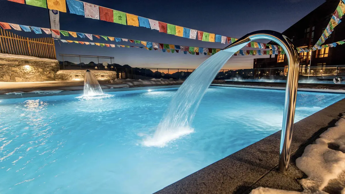 Apart Hotel Eden Les Arcs Outdoor Pool