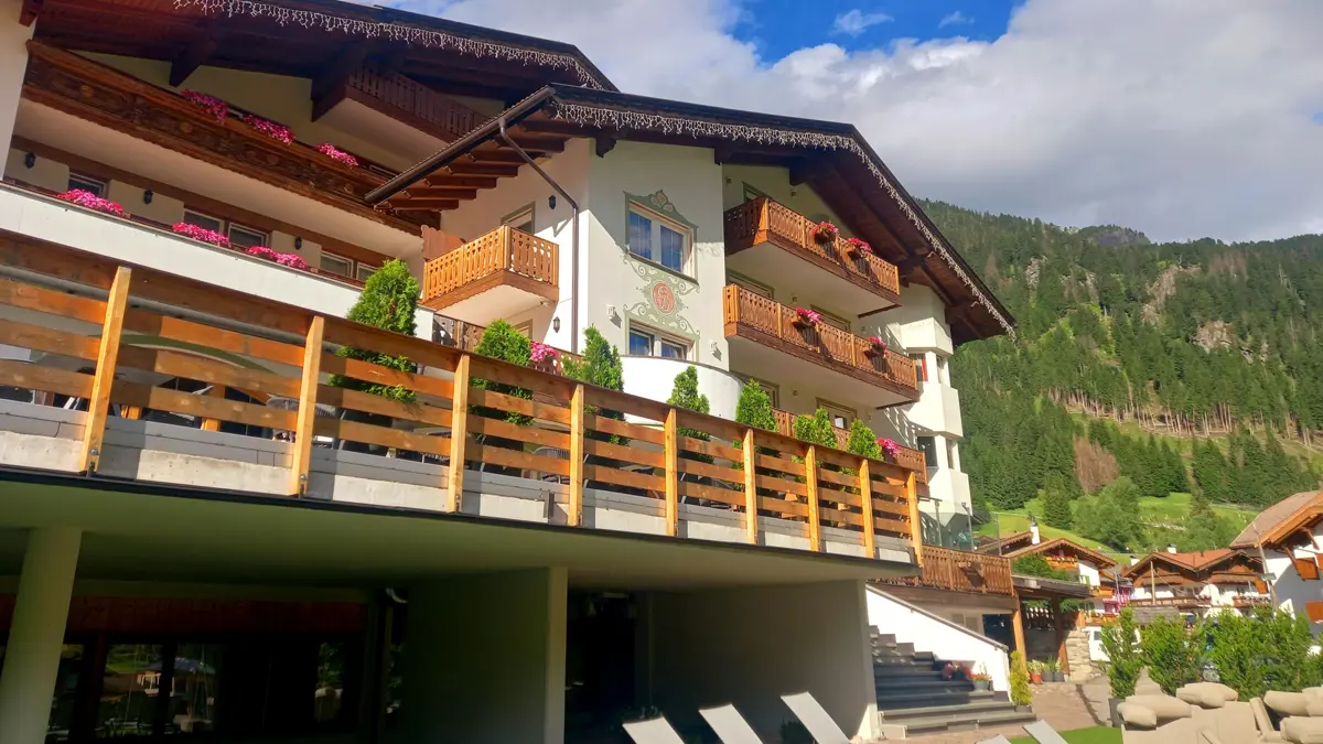 Hotel La Perla, Canazei, Dolomites, Exterior