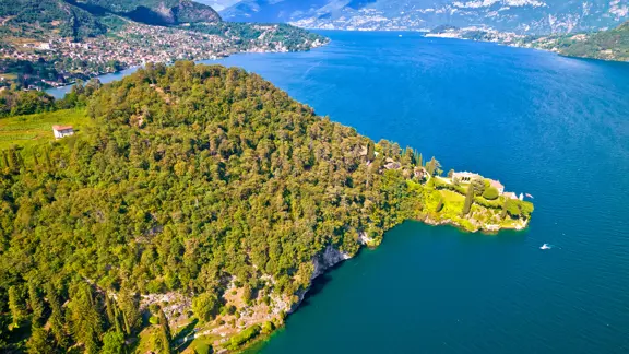 Birds-eye View of Lenno