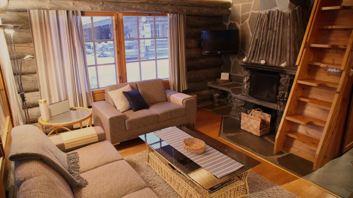 Yllas Log Cabins Yllas Revontuli C6 Lounge