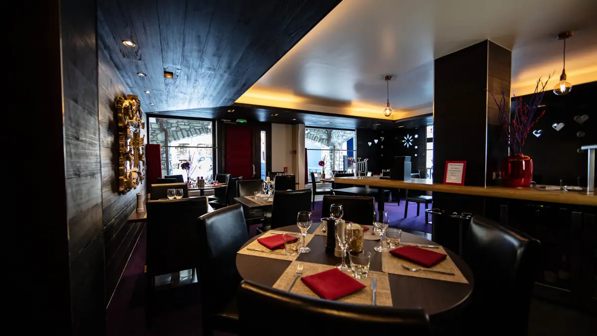 Hotel Avenue Lodge Val d'Isere restaurant