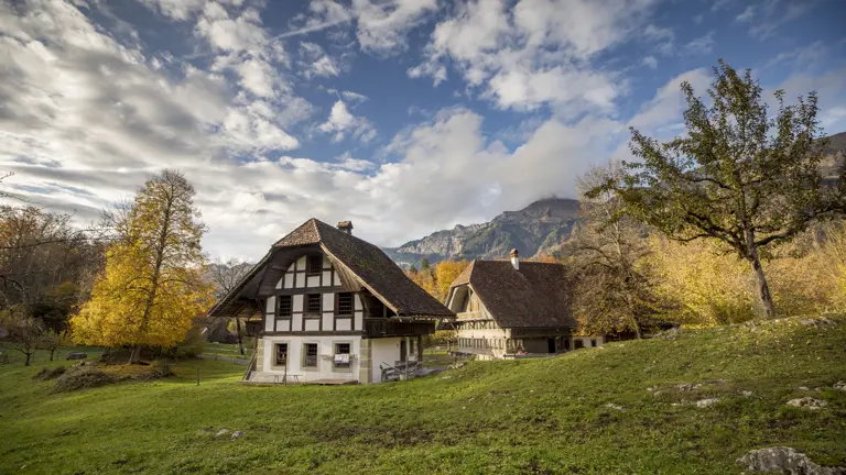 A scenic view of a landscape