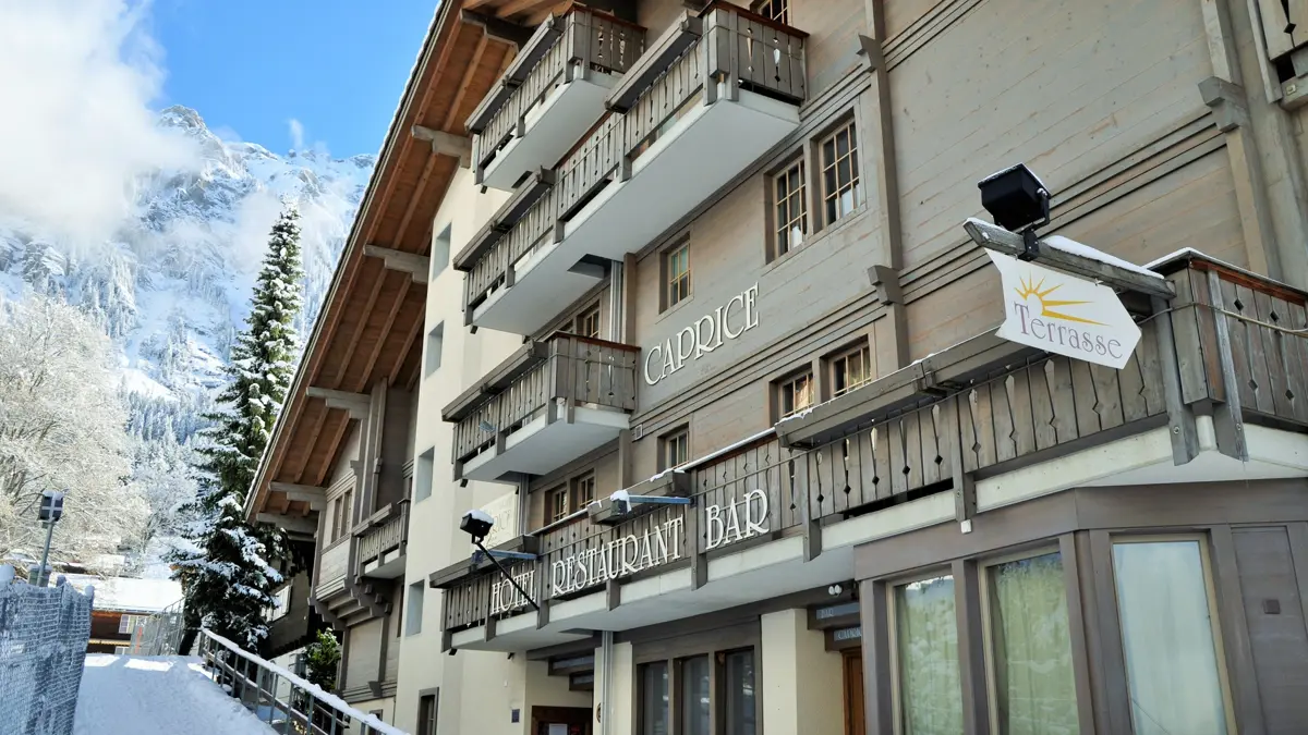 Hotel Caprice Wengen Exterior
