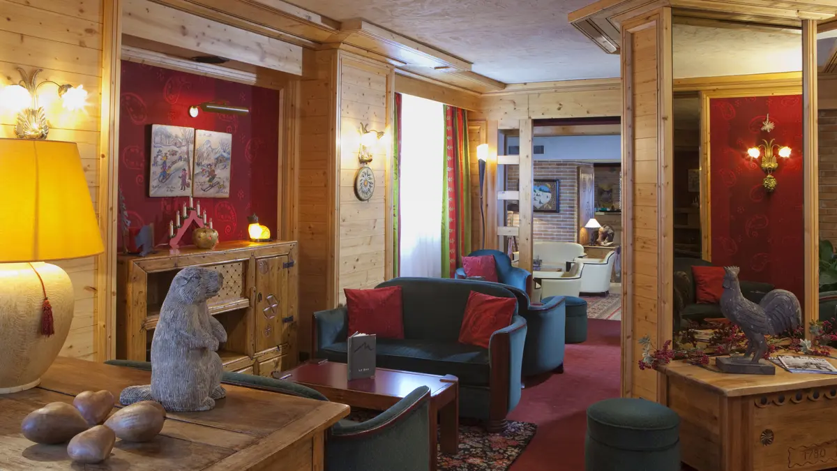Hotel Les Melezes Les Deux Alpes Grand Salon Lounge