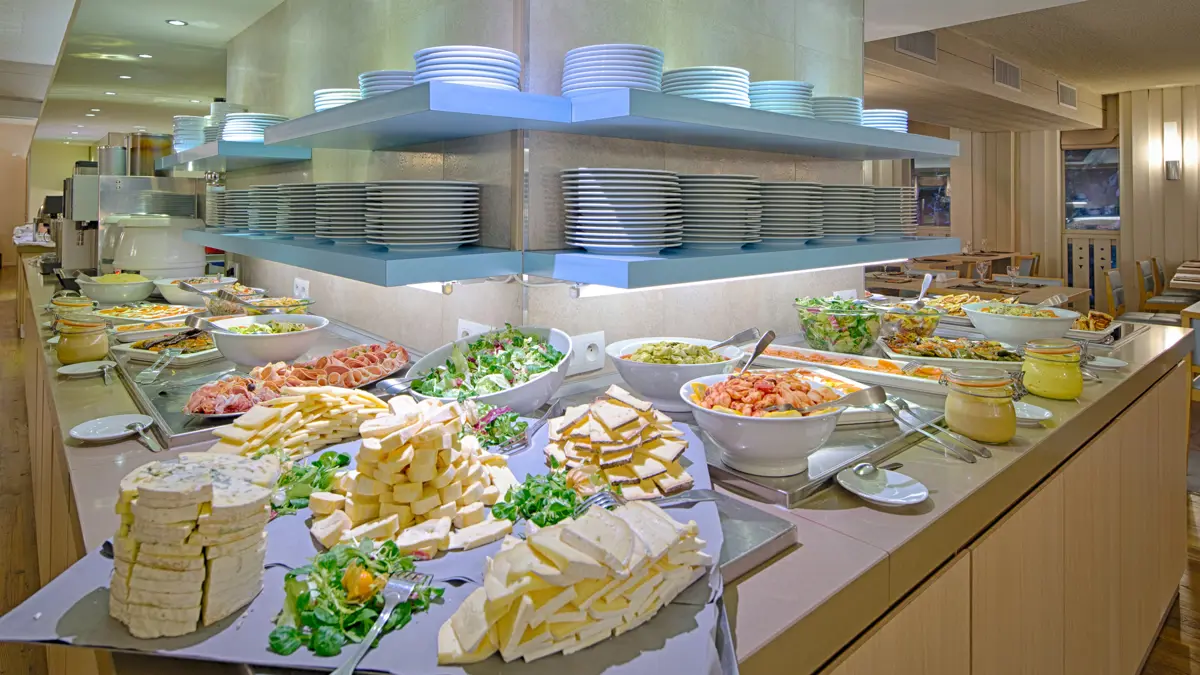 Hotel Du Golf Les Arcs Buffet