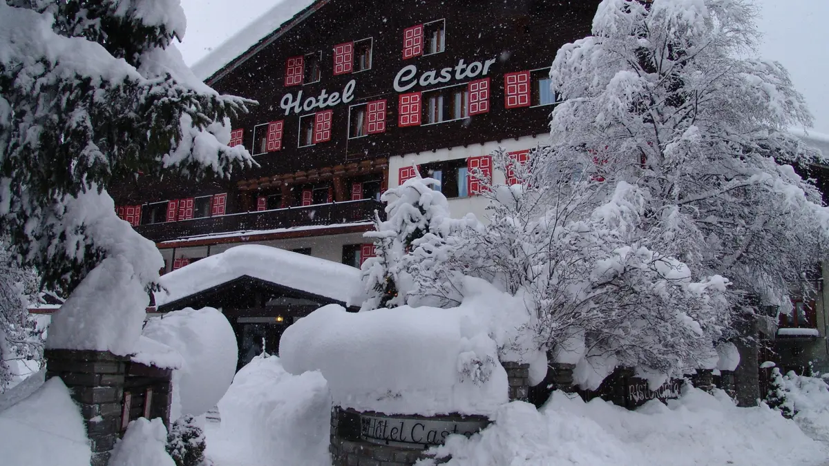 Italy Monterosa Champoluc Hote Castor External