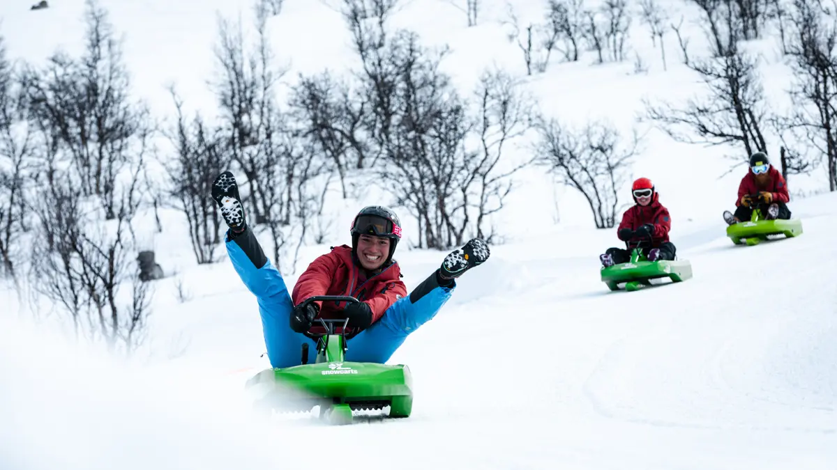 Geilo Norway Tobogganing