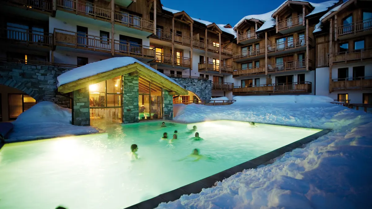 Hameau Des Airelles Apartments Montgenevre Pool