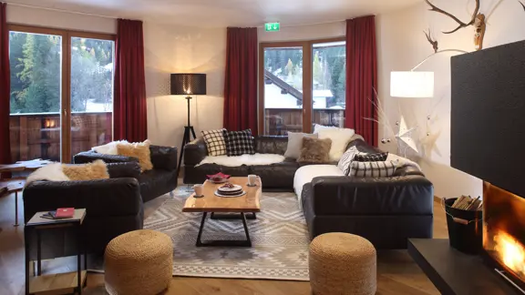 Mountain Lodge St Anton Chalet Rendl Lounge 2
