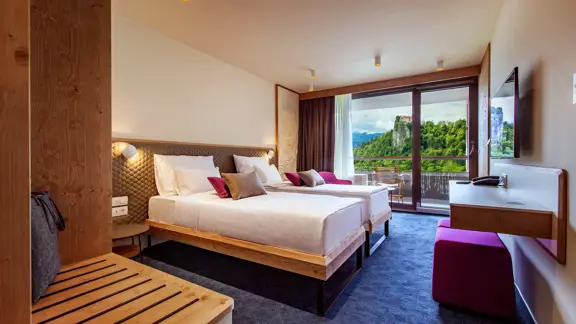 Lake view double room