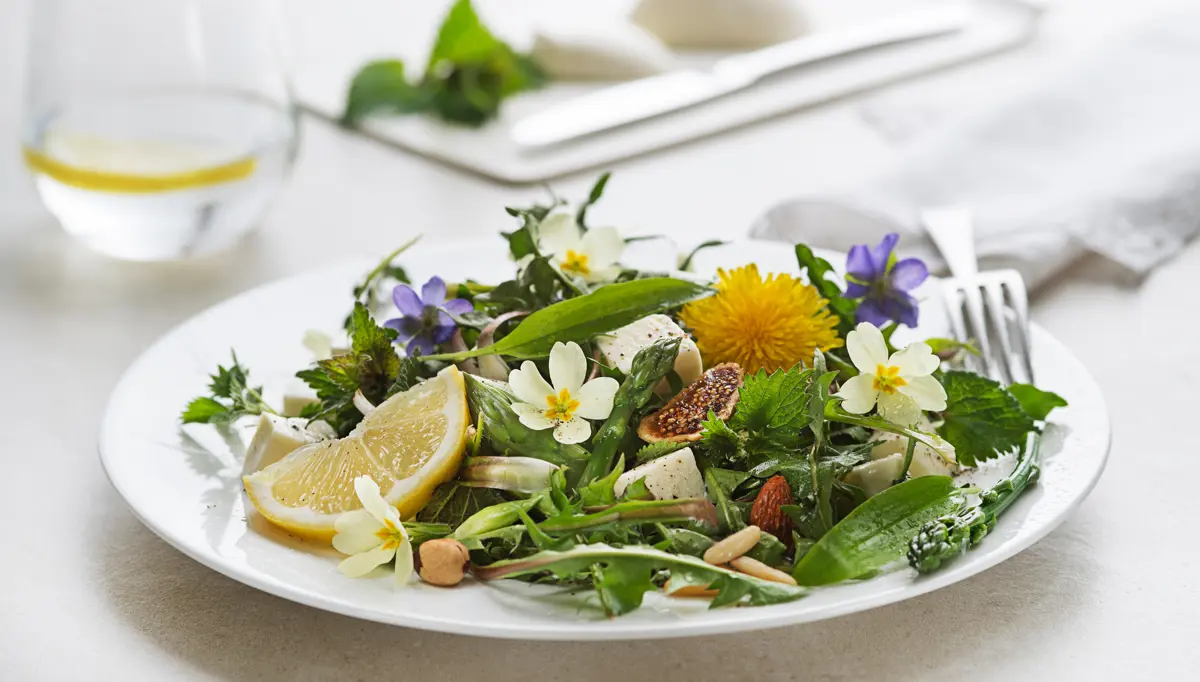 Dandelion Salad Slovenian Food