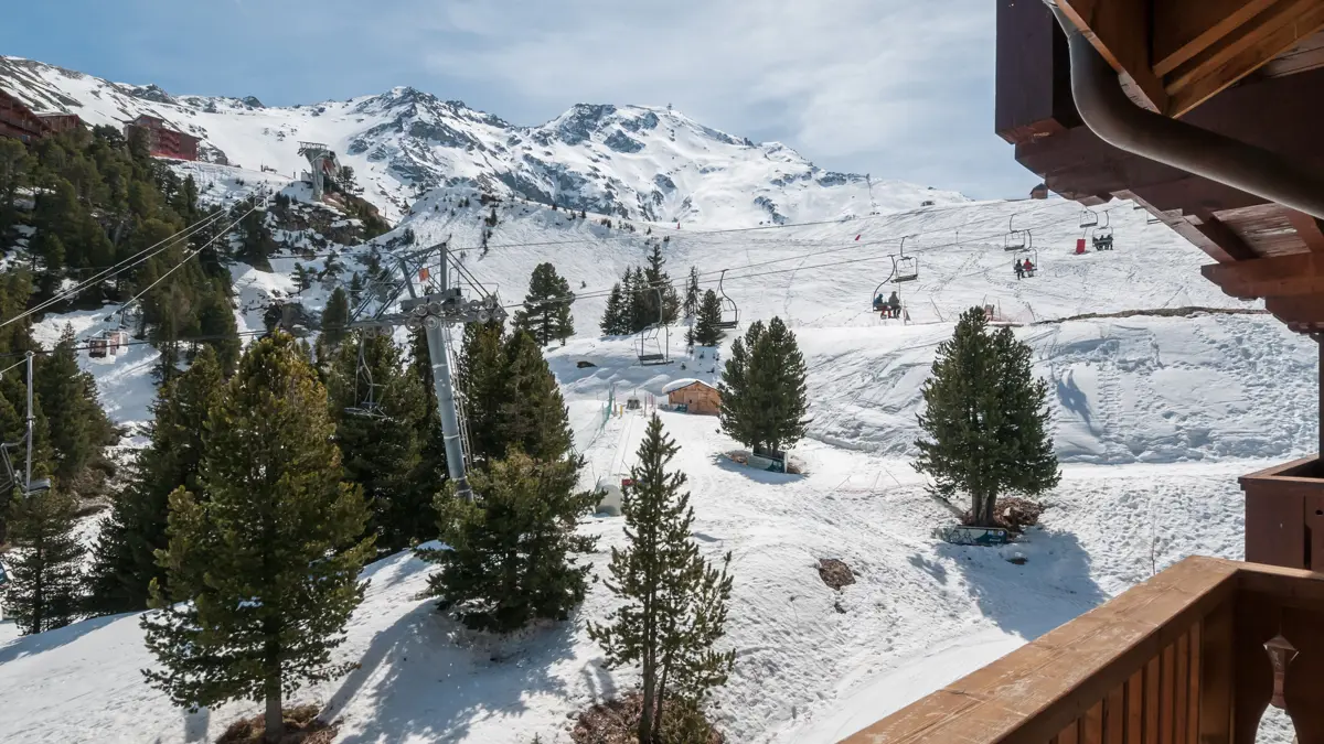 Arc 1950 Le Village Apartments Les Arcs Slope View