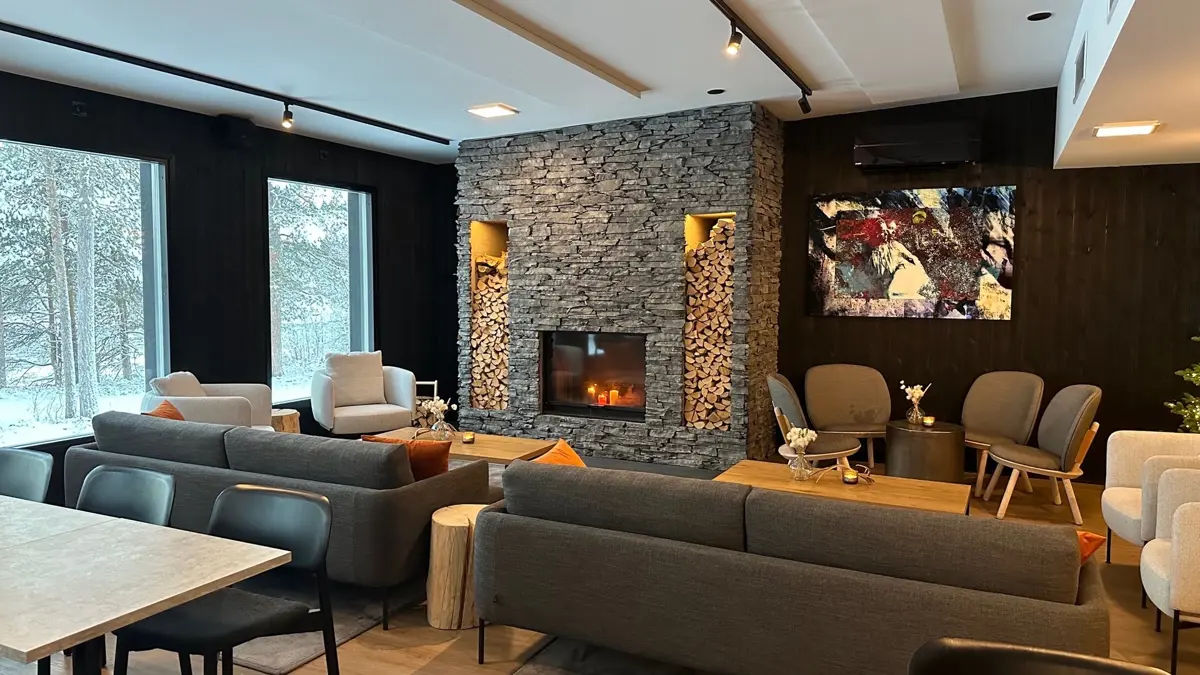 Wilderness Hotel Juutua Finland Reception Lounge