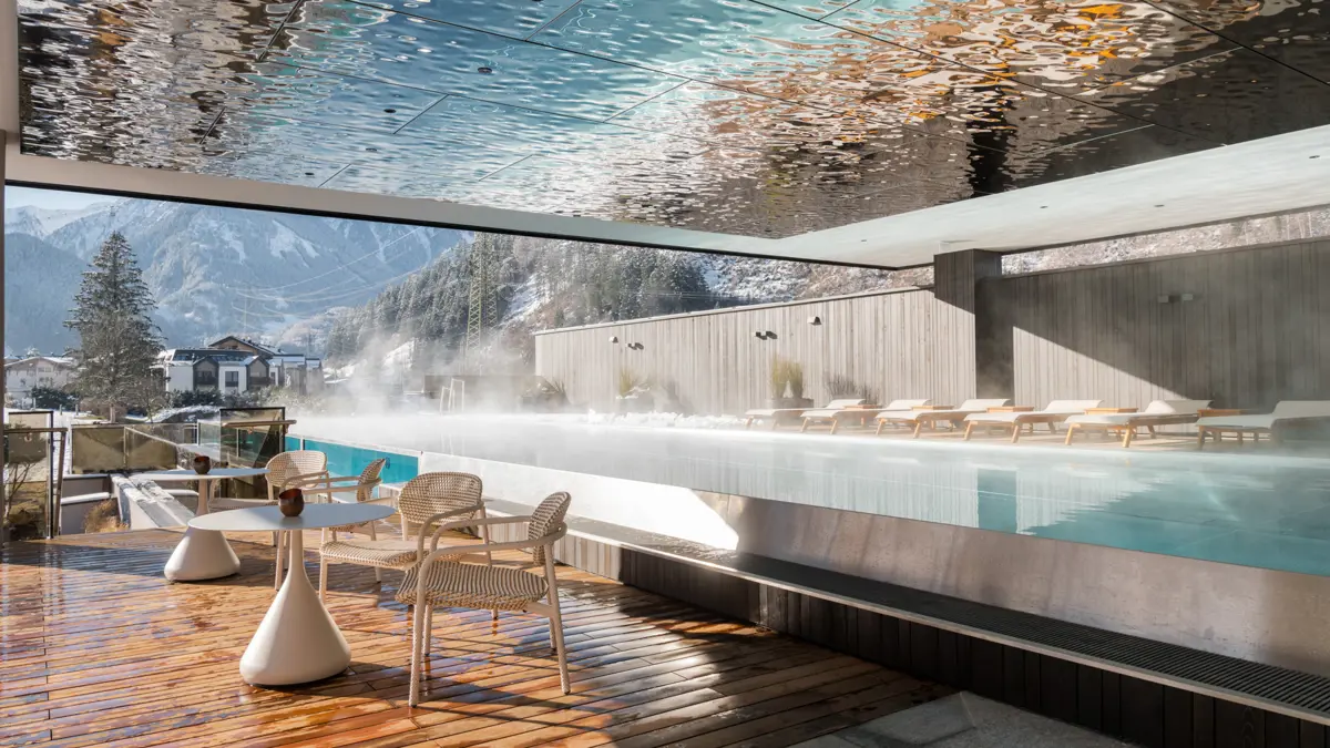 Hotel Neuhaus Zillertal Resort Mayrhofen Austria Outdoor Pool (1)