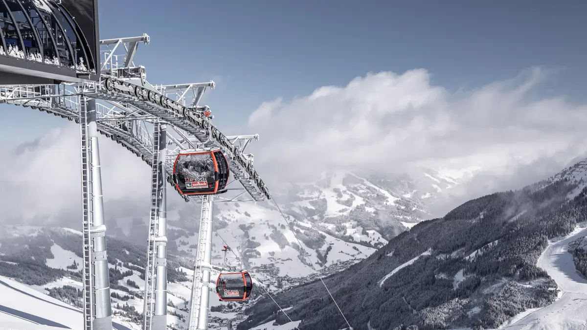 Saalbach Hinterglemm Ski Circus Austria Gondola C Christian Woeckinger