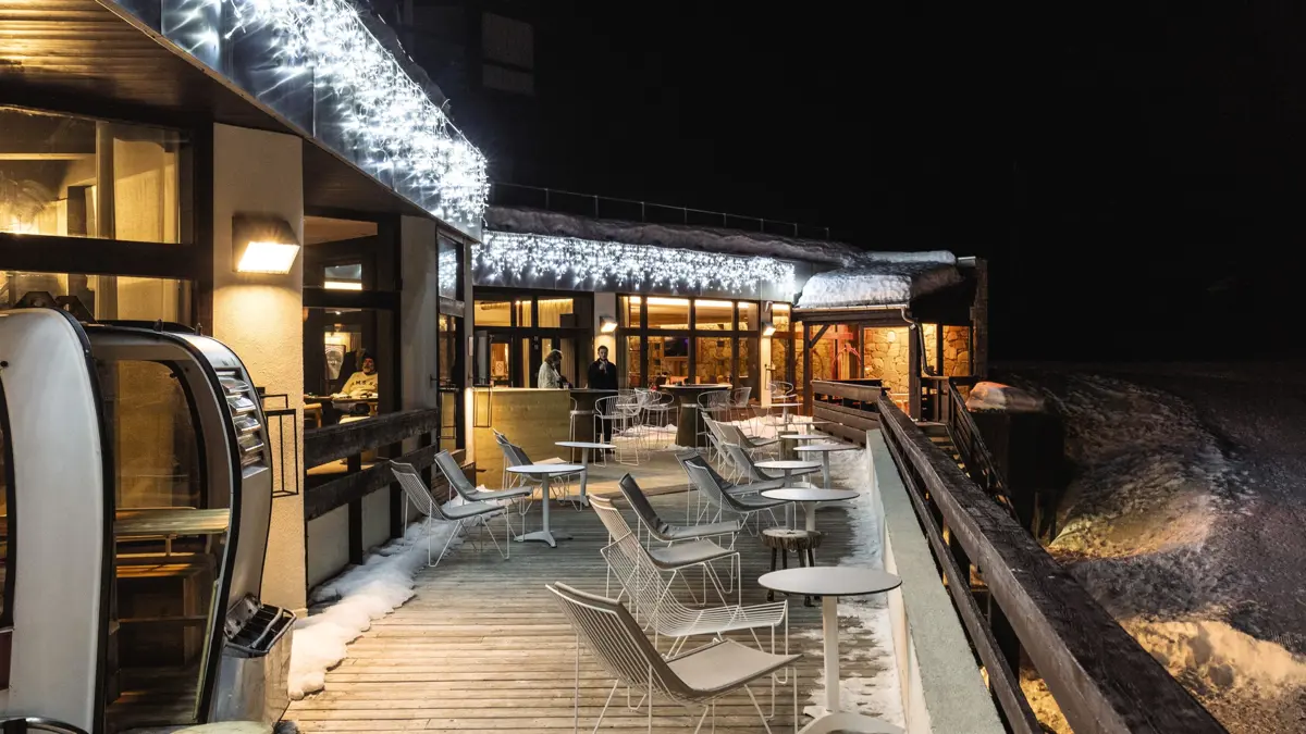 Hotel Val Claret All Inclusive Tignes outdoor terrace