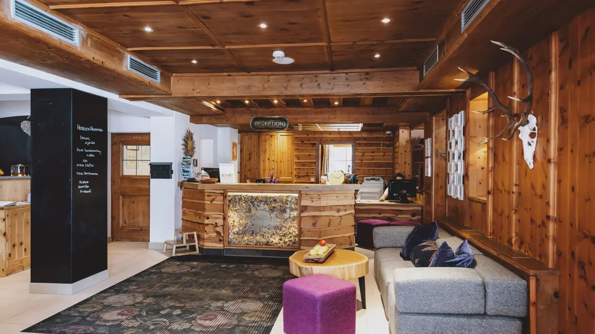 Hotel Sonne Saalbach Reception