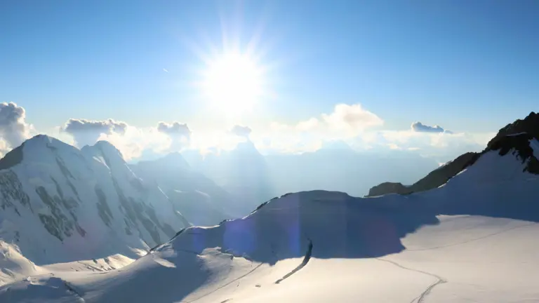 A scenic view of a landscape