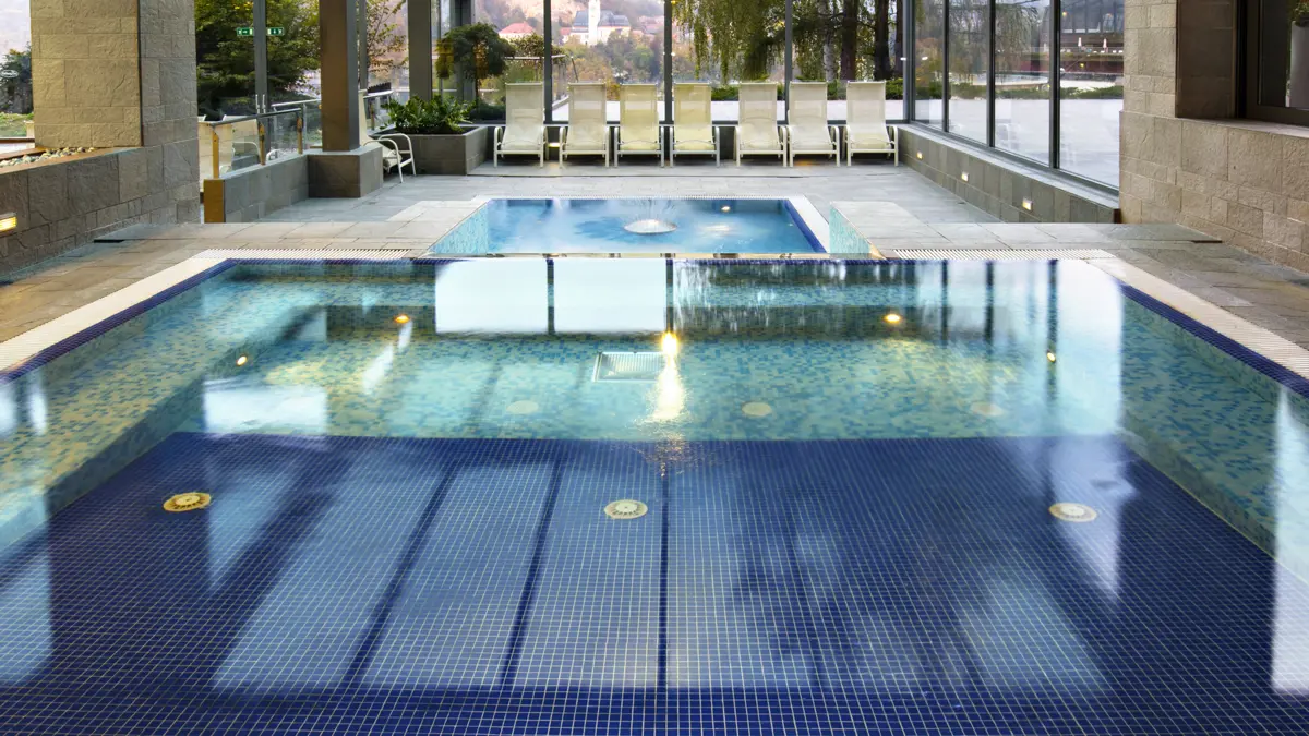 Garni Hotel Savica Lake Bled Indoor Pool At The Rikli Balance Hotel