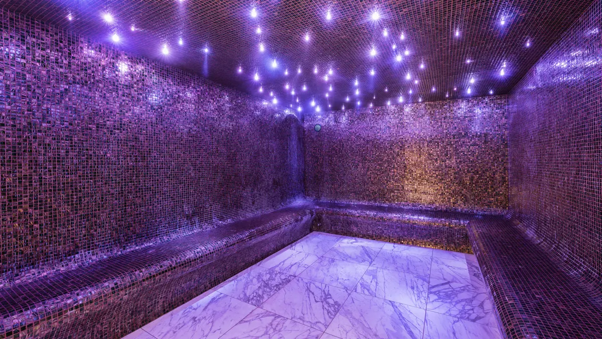 Hotel Fahrenheit Seven Courchevel Relaxation Area Steam Room